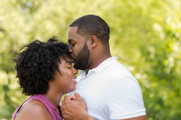 istock Loving African American couple. 1245745879
