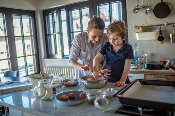 istock Baking with my mother in the kitchen 1245760965
