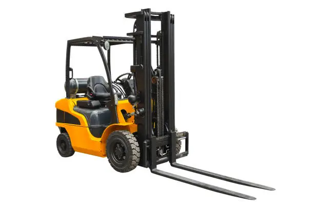 Photo of Powerful electric forklift