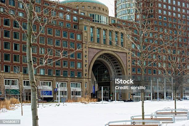 Wstęp Do Zabytkowych Rowes Wharf W Bostonie W Stanie Massachusetts - zdjęcia stockowe i więcej obrazów Architektura