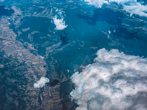 istock High Angle View Of Sea 1245889297