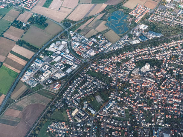 istock High Angle View Of City Street 1245889992