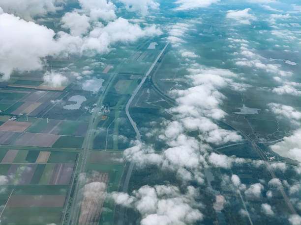 istock Aerial View Of Landscape Against Sky 1245890174