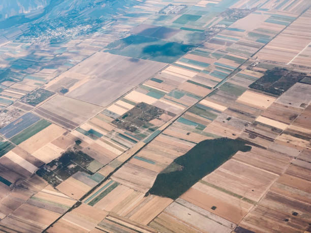 istock High Angle View Of Landscape Seen Through Window 1245890458