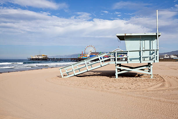 istock Santa Monica Beach and Pier 124589858