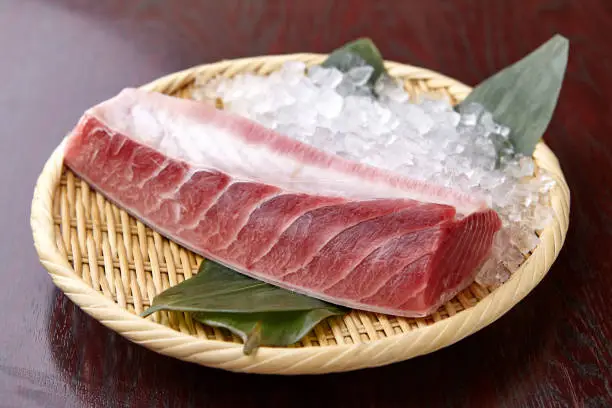 Photo of Japanese tuna chunk