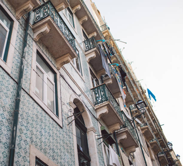 istock Low Angle View Of Residential Building Against Sky 1245905936