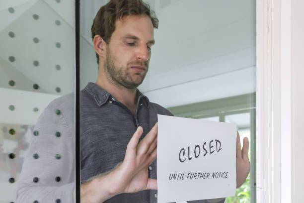 istock Our office closed until further notice 1245909781