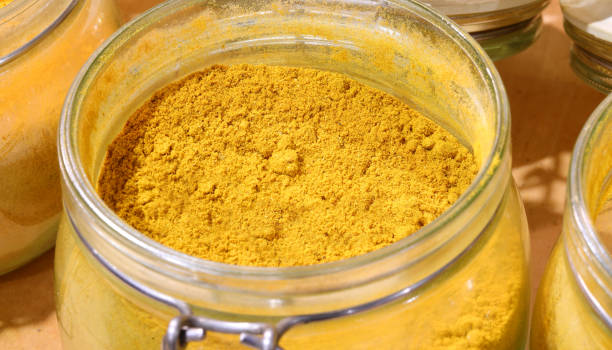 istock jar with curry powder for sale 1245920921