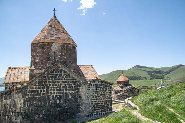 istock Sevanavank - The monastery complex is composed of the churches of St. Arakelots and St. Karapet 1245929660