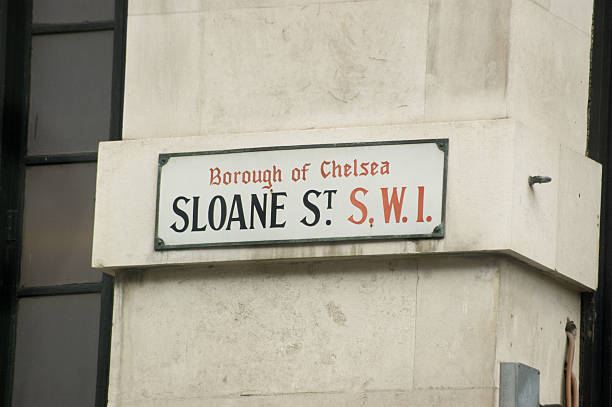 istock Sloane Street Sign 124593272