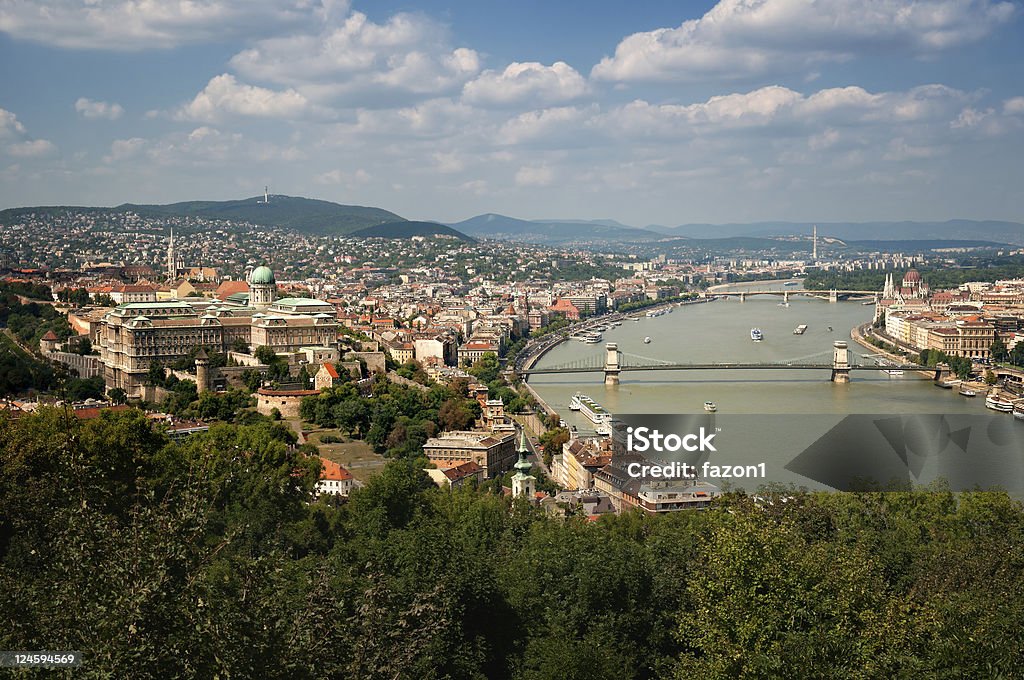 Budapeste Horizonte - Royalty-free Ao Ar Livre Foto de stock