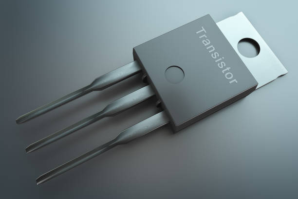 Transistor on a dark background. Transistor on a dark background transistor stock pictures, royalty-free photos & images