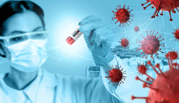 istock Coronavirus COVID-19 medical test vaccine research and development concept. 1245956208