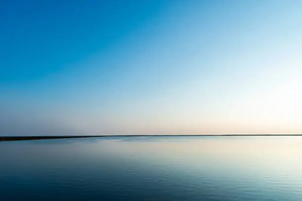 Photo of Sunshine by the lake for background