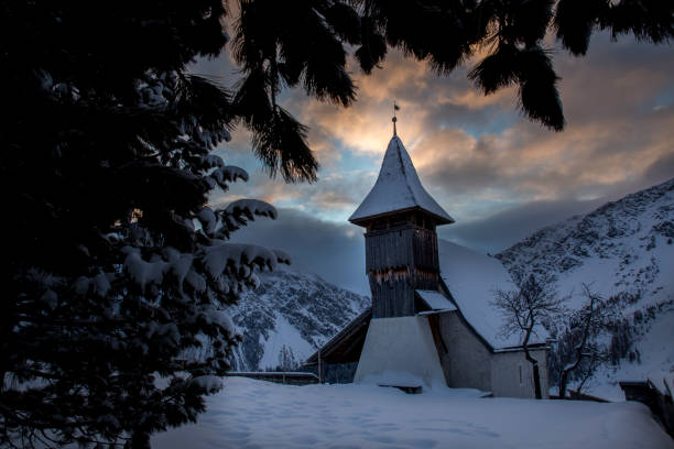 church in the alps