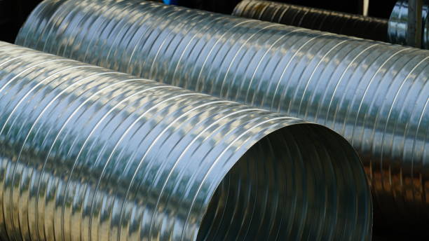 istock Large pipes made of stone 1246029672