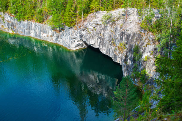 marmorschlucht - marble canyon stock-fotos und bilder