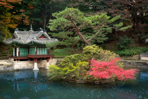 The royal palace in Seoul