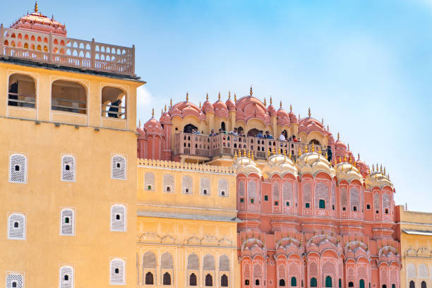istock Jaipur/India-27.02.2019:The Hawa Mahal - palace in Jaipur 1246064796