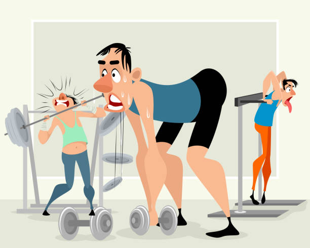 101 Gym Sweat Weights Cartoon Illustrations & Clip Art - iStock