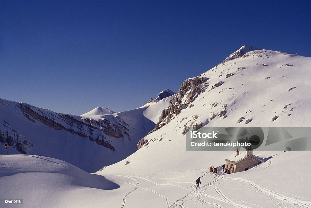 winter hiking - Lizenzfrei Abruzzen Stock-Foto
