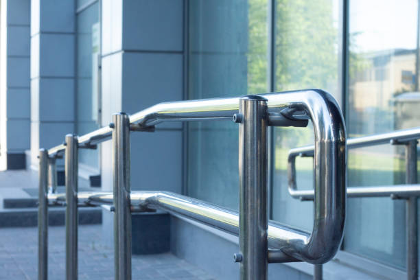 istock Street Metal Railing 1246128853