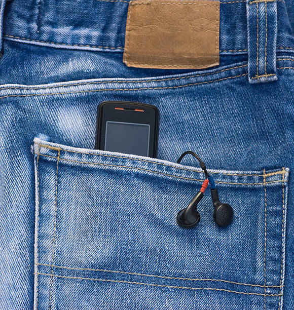 istock Denim Pocket with Cell Phone 124612929