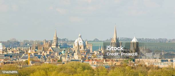 Stadt Oxford Spires Stockfoto und mehr Bilder von Oxford - Oxfordshire - Oxford - Oxfordshire, Universität, Christchurch-Kathedrale