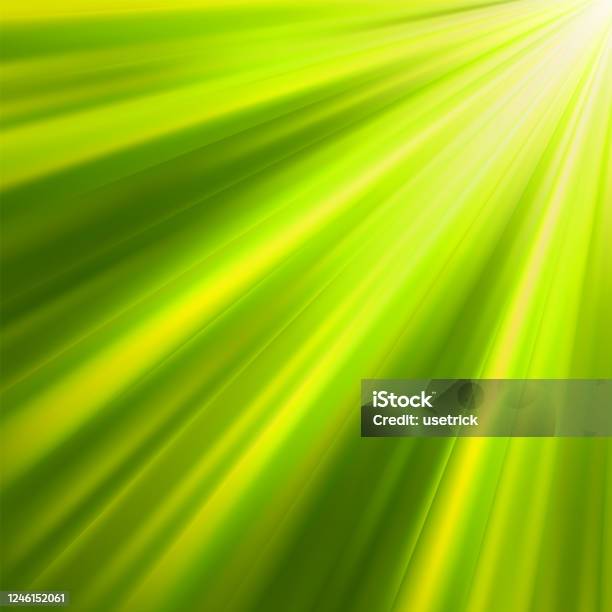 Green Texture Rays Green Luminous Rays Eps 8 Stock Illustration - Download Image Now ...