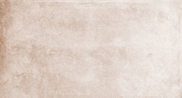 istock Old beige grunge background, paper texture, brown, rough, spots, blank, vintage, retro, text space 1246159435