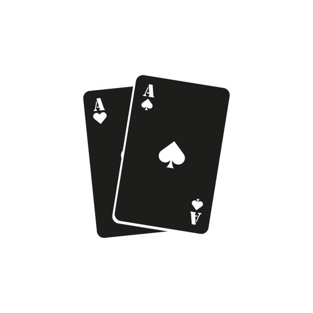 izolowana ikona kart do gry. obiekt ilustracji wektorowych w płaskim - jack of hearts jack cards heart shape stock illustrations