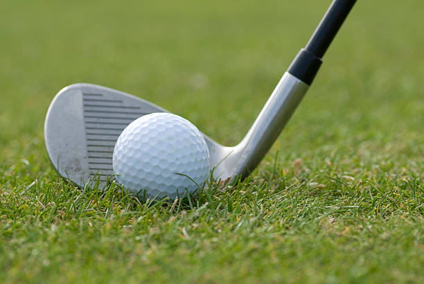 istock Golf club and ball 124618890