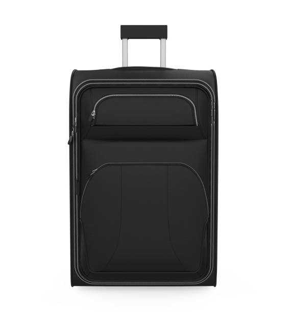 istock Black Luggage Isolated 1246248127