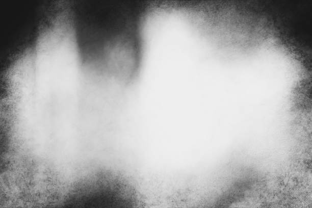 istock Black and white eerie grunge texture or background 1246254760