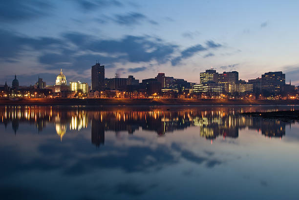 istock Harrisburg Pennsylvania Cityscape 124629680