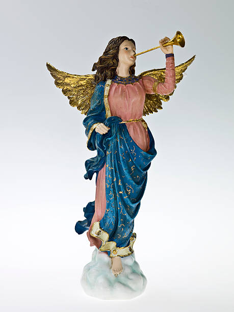 archangel announcing christ is born - serafijn stockfoto's en -beelden