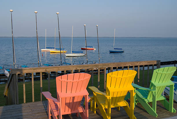 istock Beach Chairs in the Outer Banks 124629844