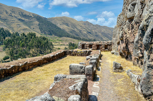 Inca ruins in Cusco, Peru