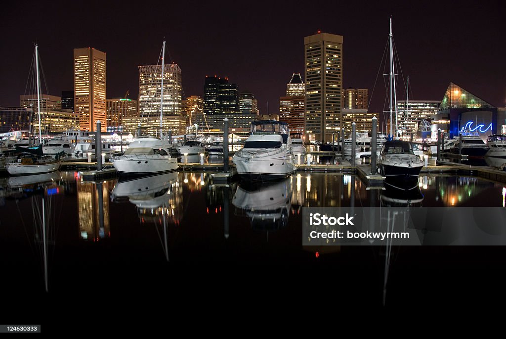 Puerto interior (Inner Harbor) de Baltimore - Foto de stock de Baltimore - Maryland libre de derechos