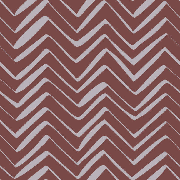 illustrazioni stock, clip art, cartoni animati e icone di tendenza di modello chevron senza cuciture. semplice sfondo geometrico con texture artistica a zig-zag. ornamento grafico. - zigzag