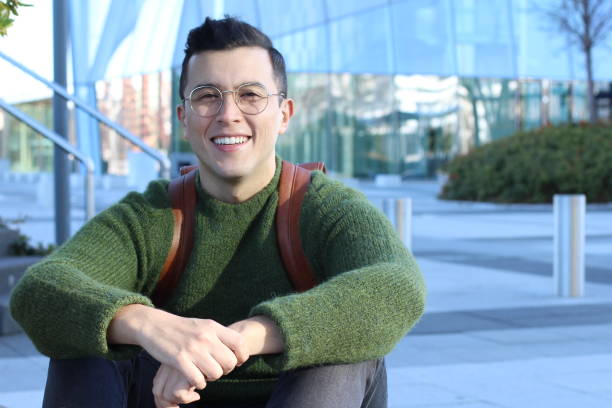istock Adult student sitting on campus 1246318276