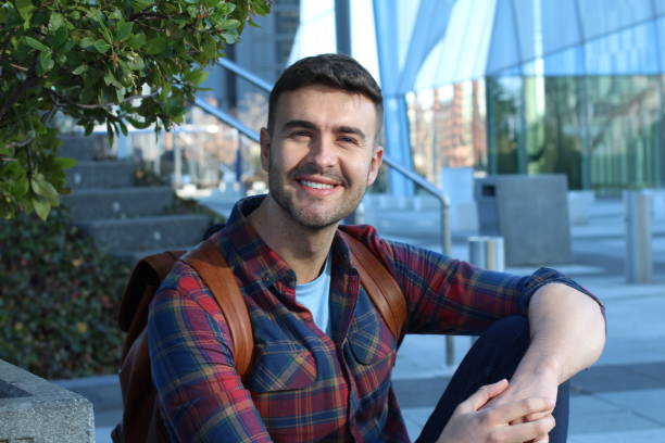 istock Adult student sitting on campus 1246318299