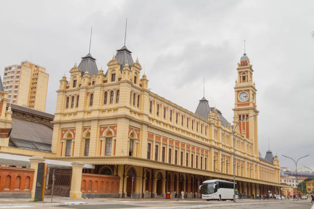 istock Sao Paulo Central Train Station, Brazil 1246331572