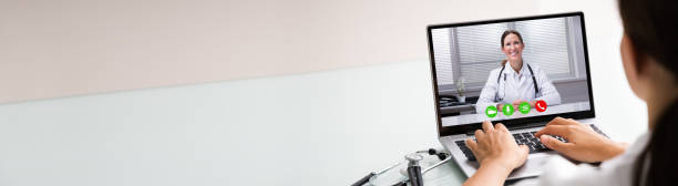 istock Medical Doctor In Online Elearning Video Conference 1246363235