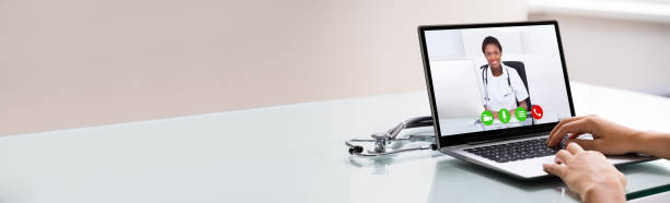 istock Medical Doctor In Online Elearning Video Conference 1246363331