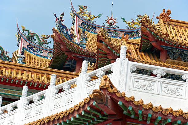 istock Taoist Temple Roof 124636710