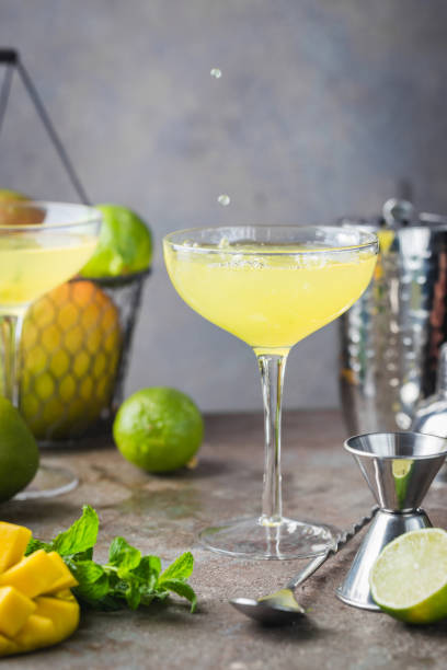 istock Margarita Mango Alcoholic cocktail. 1246368316