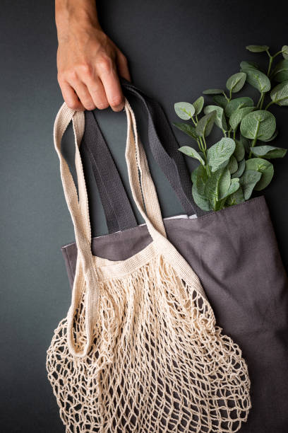 istock cotton bags on black 1246368908