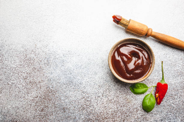 istock Barbecue sauce in a saucer 1246368948